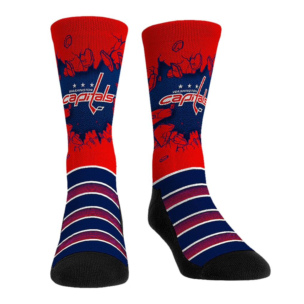  Washington Capitals Rock Em Socks Unisex Ice Breaker Two-Pack Crew Socks Set